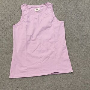 Pact Light Pink Scoop Neck Tank 0395